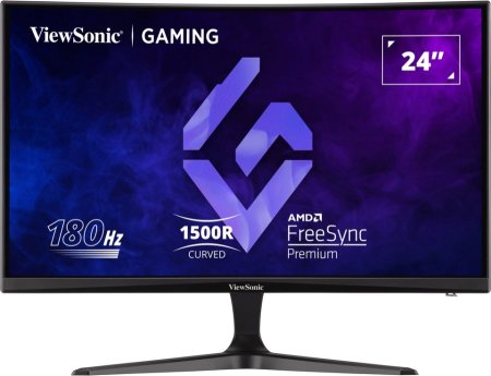 ViewSonic VX2418C - 24 Inch CURVED FHD 180Hz 1MS